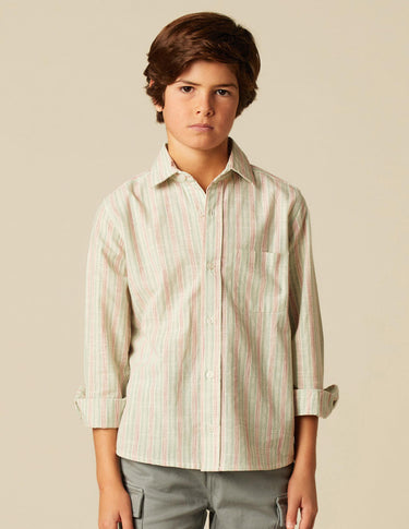 FRENCH STRIPES GREY SHIRT