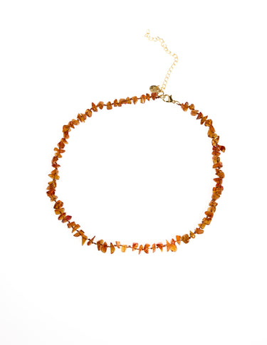 AMBER STONE NECKLACE