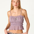 OVERCAST RUCHED TOP