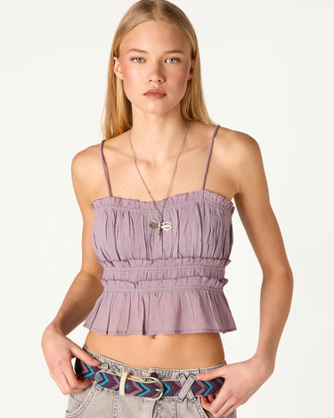 OVERCAST RUCHED TOP