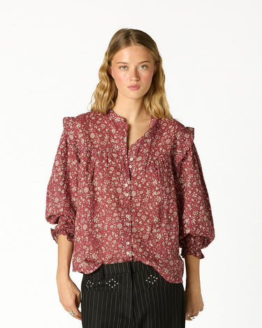 CAMISA TOILE BURGUNDY