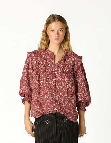 CAMISA TOILE BURGUNDY