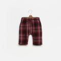 LONG CHECKED BLOOMERS MULBERRY