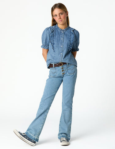 BLUE FLARE JEANS