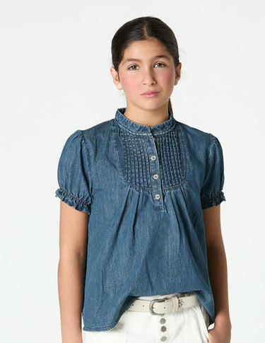 BLUE DENIM SHIRT