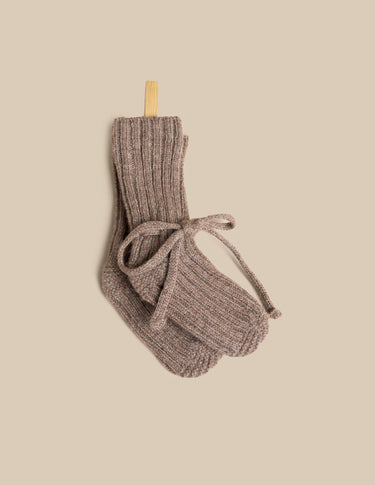 SUGAR CANE RIBBED BOOTIE