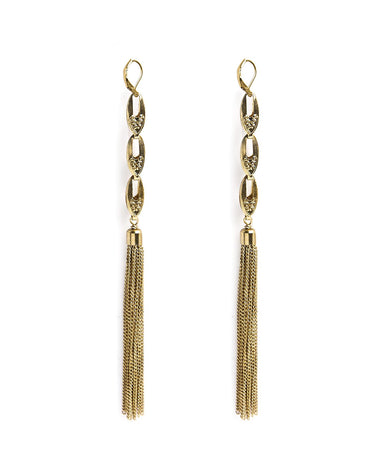 GOLD CHAIN EARRINGS
