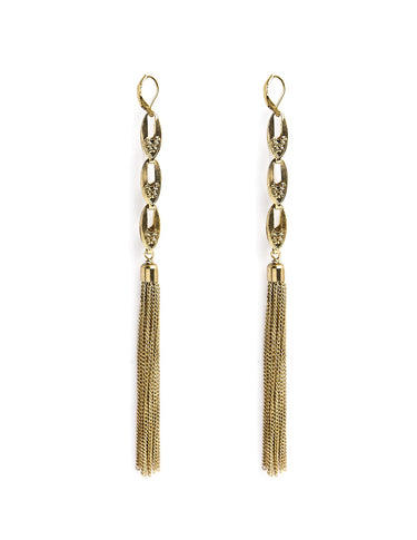 GOLD CHAIN EARRINGS