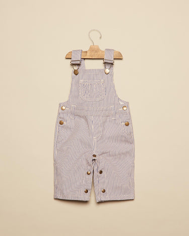 BLUE STRIPED DUNGAREES