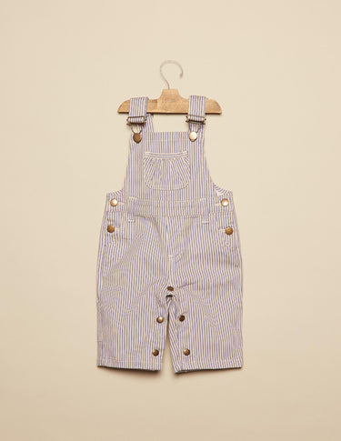 BLUE STRIPED DUNGAREES