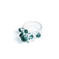 ANILLO BOLITAS VERDE