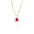STRAWBERRY DROP NECKLACE