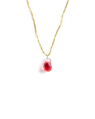 STRAWBERRY DROP NECKLACE