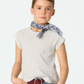 STRIPED WAVE T-SHIRT