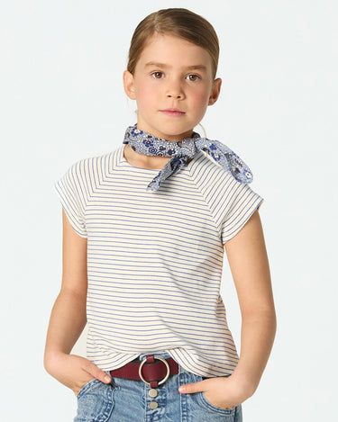 STRIPED WAVE T-SHIRT
