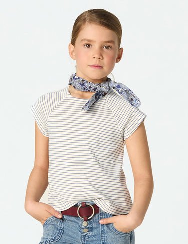 STRIPED WAVE T-SHIRT