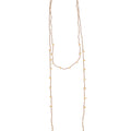 DOUBLE BEAD AMBER NECKLACE