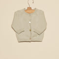 LIGHT GREY BUTTON-UP JACKET