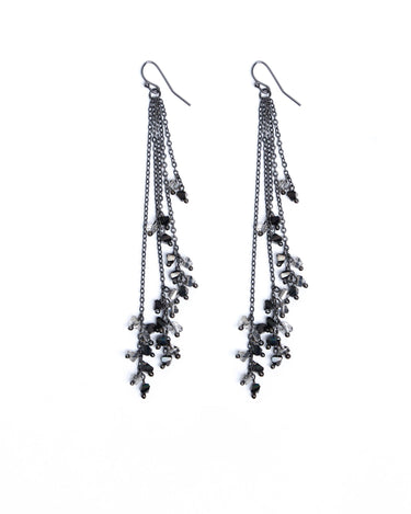 PENDIENTES PIEDRAS BLACK