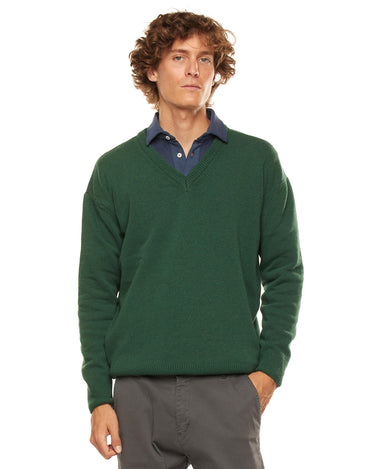 JERSEY CUELLO PICO VERDE