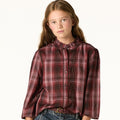 CHECKERED EMBROIDERED SHIRT MORA
