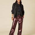 SHINY BERRY PANTS