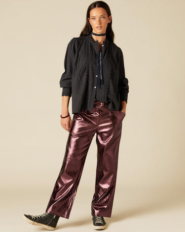 SHINY BERRY PANTS