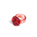 STRAWBERRY FLOWER RING