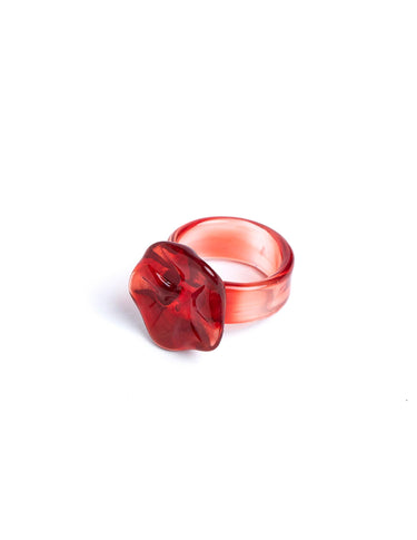 STRAWBERRY FLOWER RING