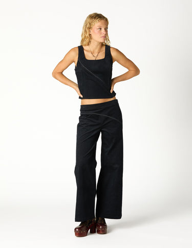 PANTALON AZUL CREMALLERA