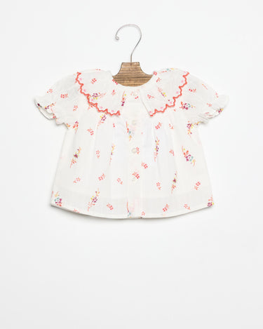 DOBBY PRINT SHIRT PINK