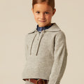 JERSEY LAZO GRIS CLARO