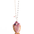 CERAMIC FISH NECKLACE YELLOW SALMON