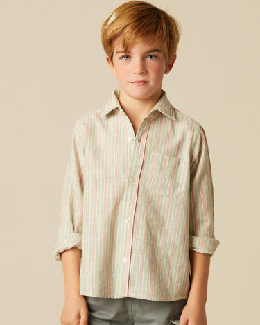 FRENCH STRIPES GREY SHIRT