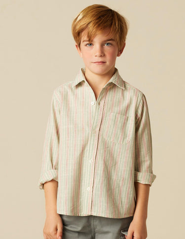 FRENCH STRIPES GREY SHIRT