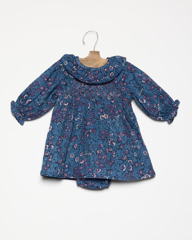 VESTIDO NIDO NIGHT GARDEN BLUE
