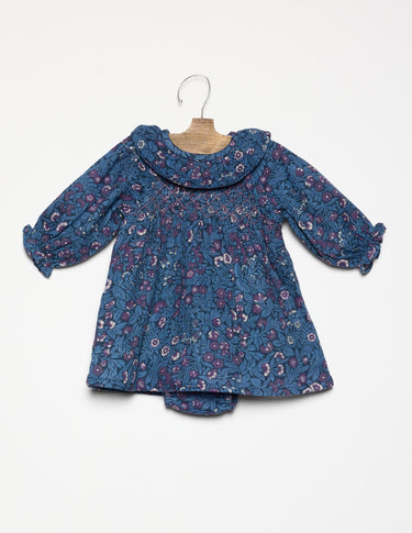 VESTIDO NIDO NIGHT GARDEN BLUE