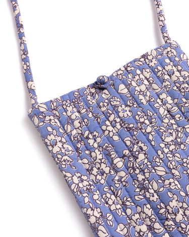 BLOOM BLUE PRINT SHOULDER BAG