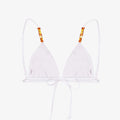 CAREY WHITE BIKINI TOP