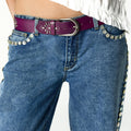 DENIM BLUE MOTHER-OF-PEARL BUTTONS