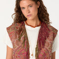 PAISLEY TASSEL VEST