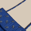 BANDOLERA HOJAS AZUL