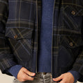 CHAQUETÓN BOLSILLO CUADROS