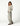 ASYMMETRIC BUTTON JACKET GREY
