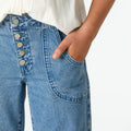 PANTALON DENIM BOLSILLOS BLUE