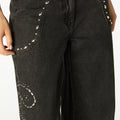 PANTALÓN CANESÚ TACHAS AMEBAS ANTRACITA