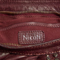 BOLSO ASA HEBILLAS BURGUNDY