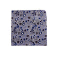 BLUE FLORAL PRINT SCARF