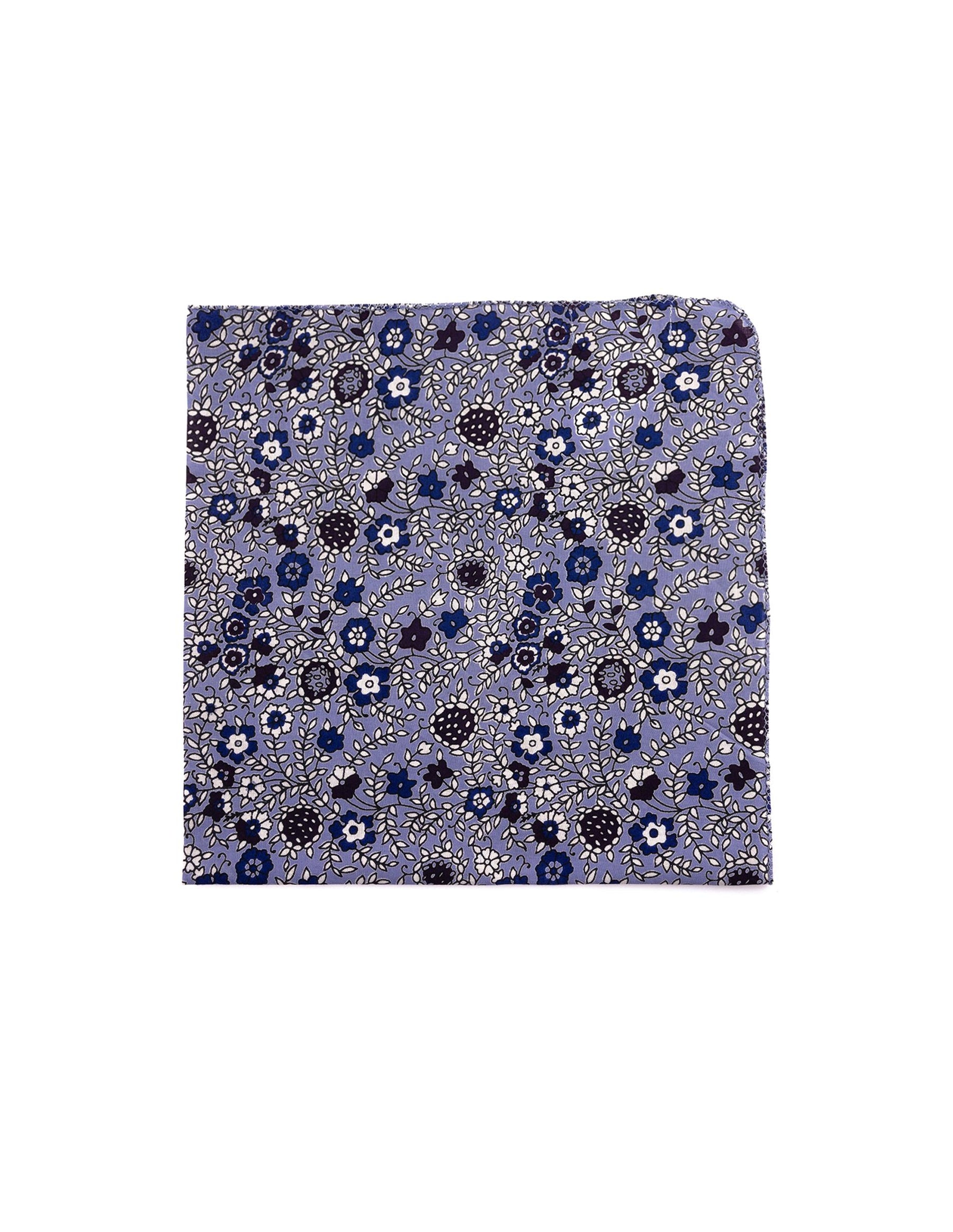 PAÑUELO PRINT FLORAL BLUE