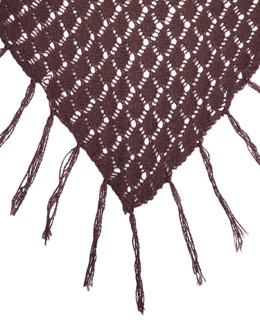 BUFANDA CALADA CHOCOLATE